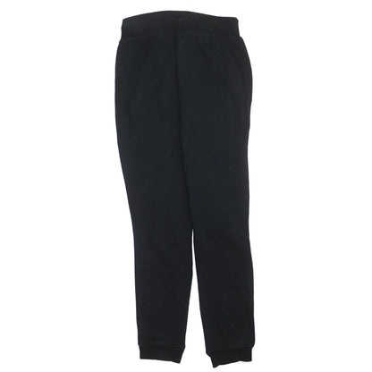 Womens UK Size S adidas Regular Fit Jogger Black Trousers
