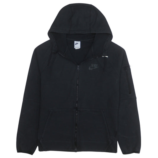 Mens UK Size L Nike Black Full Zip Hoodie