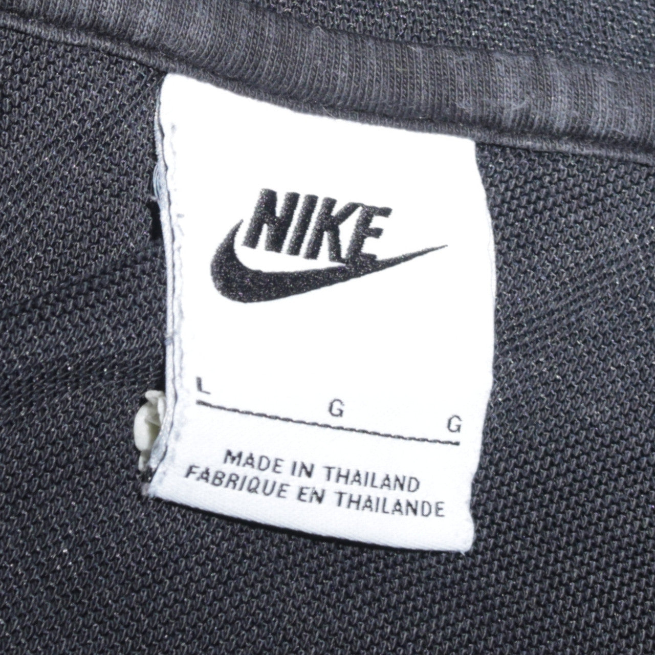 Mens UK Size L Nike Black Full Zip Hoodie