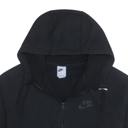 Mens UK Size L Nike Black Full Zip Hoodie