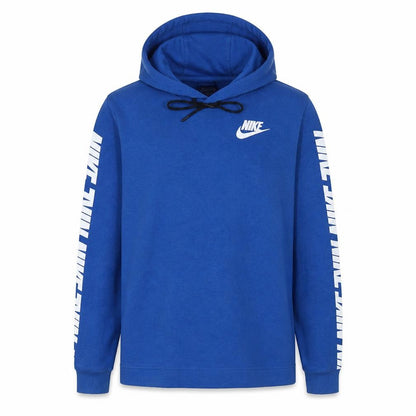 Mens UK Size S Nike Blue Pullover Hoodie