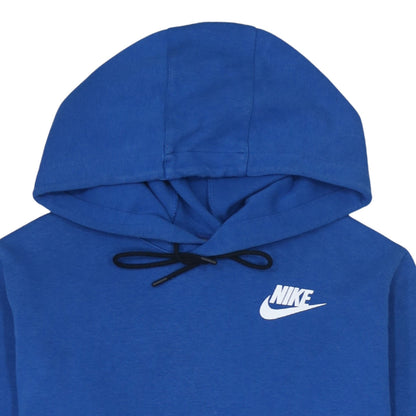 Mens UK Size S Nike Blue Pullover Hoodie