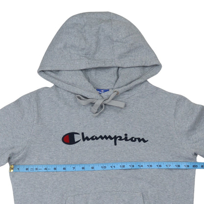 Mens UK Size S Champion Grey Pullover Hoodie