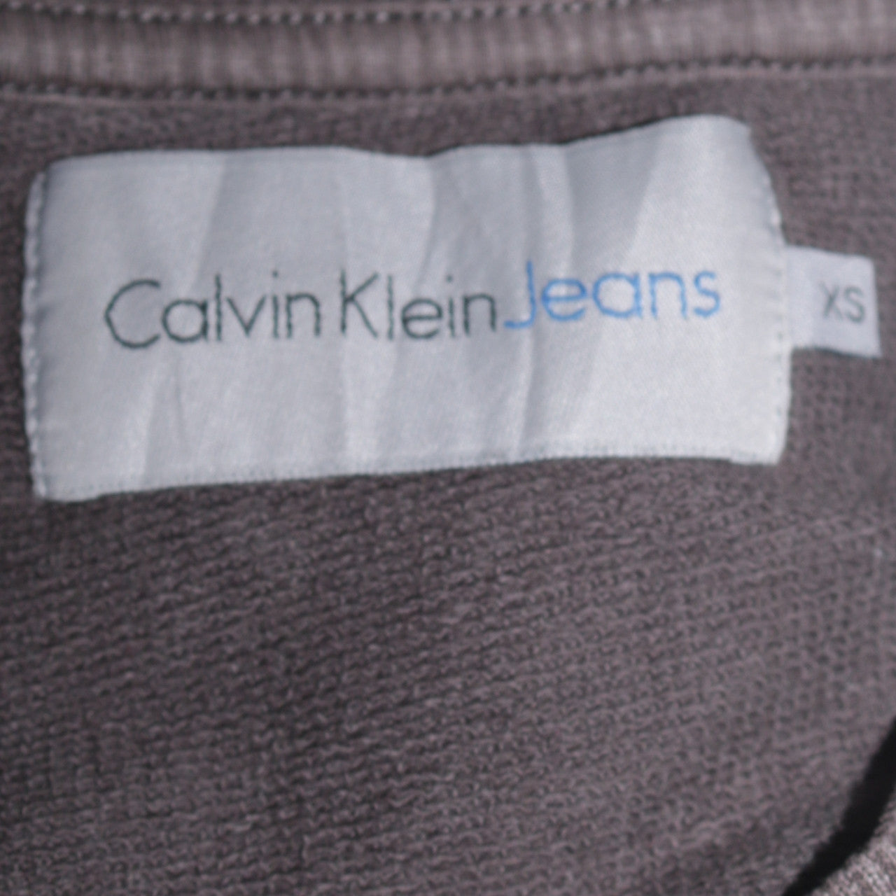 Mens UK Size XS Calvin Klein Jeans Black Pullover Sweatshirt