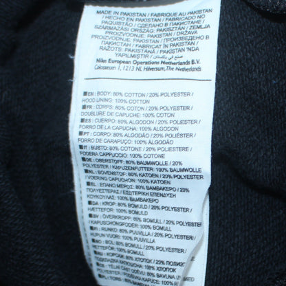 Womens UK Size M Nike Black Pullover Hoodie