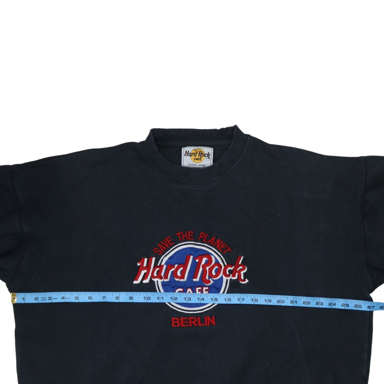 Mens UK Size XL Hard Rock Cafe Black Pullover Sweatshirt