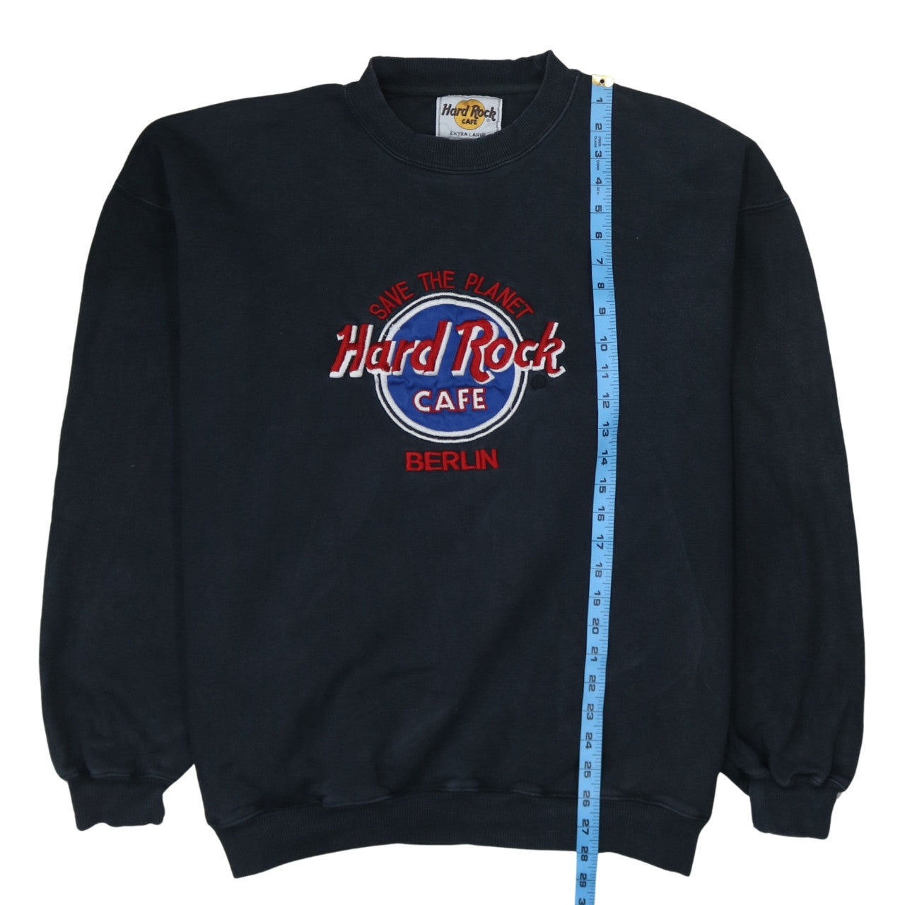Mens UK Size XL Hard Rock Cafe Black Pullover Sweatshirt