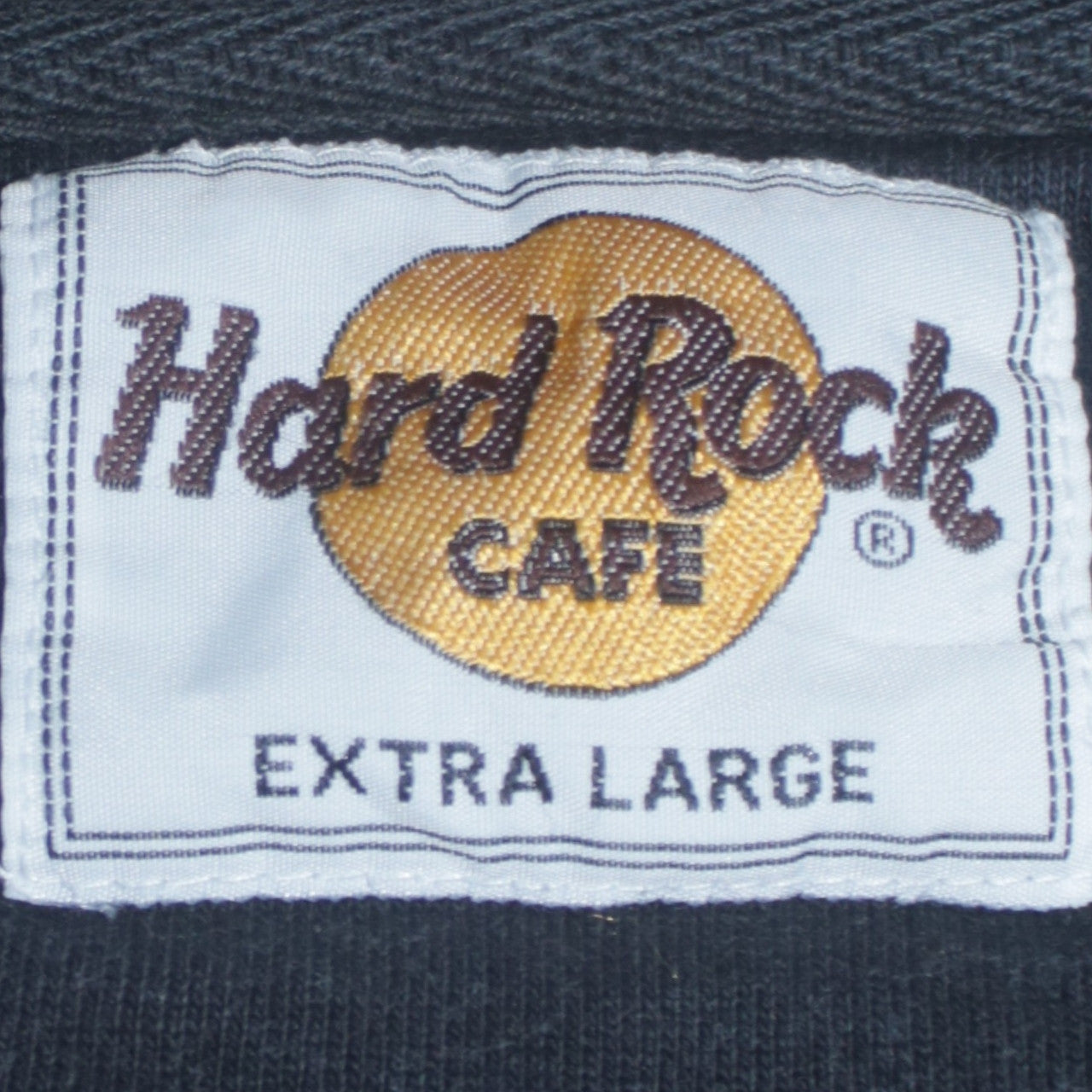 Mens UK Size XL Hard Rock Cafe Black Pullover Sweatshirt