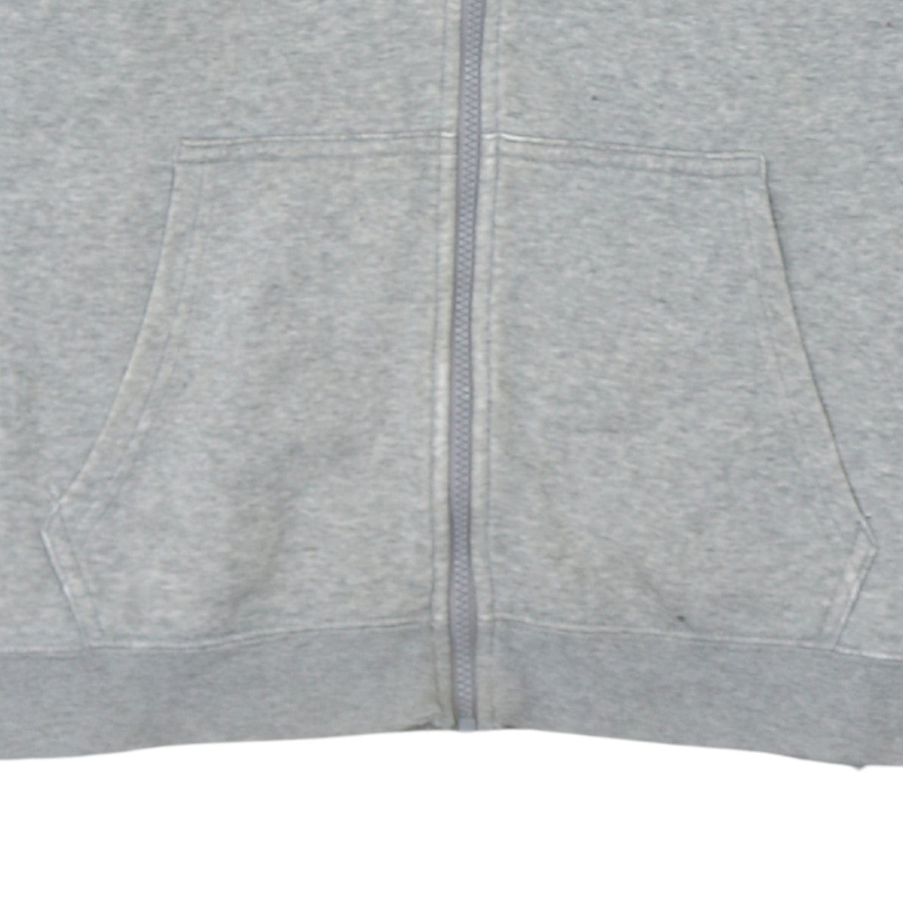 Mens UK Size M Nike Grey Full Zip Hoodie