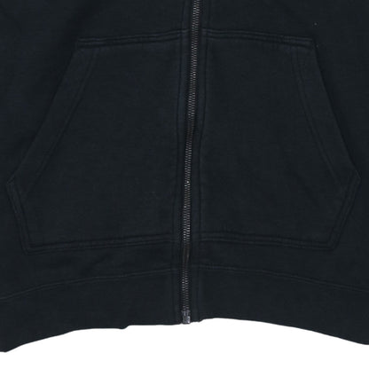Mens UK Size S Nike Black Full Zip Hoodie