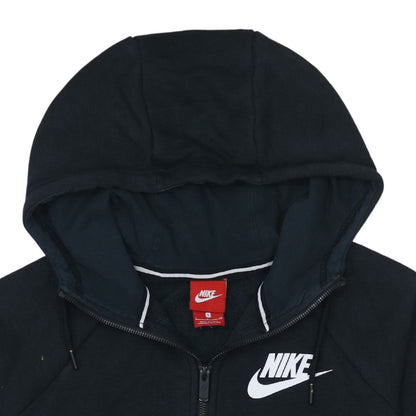 Mens UK Size S Nike Black Full Zip Hoodie