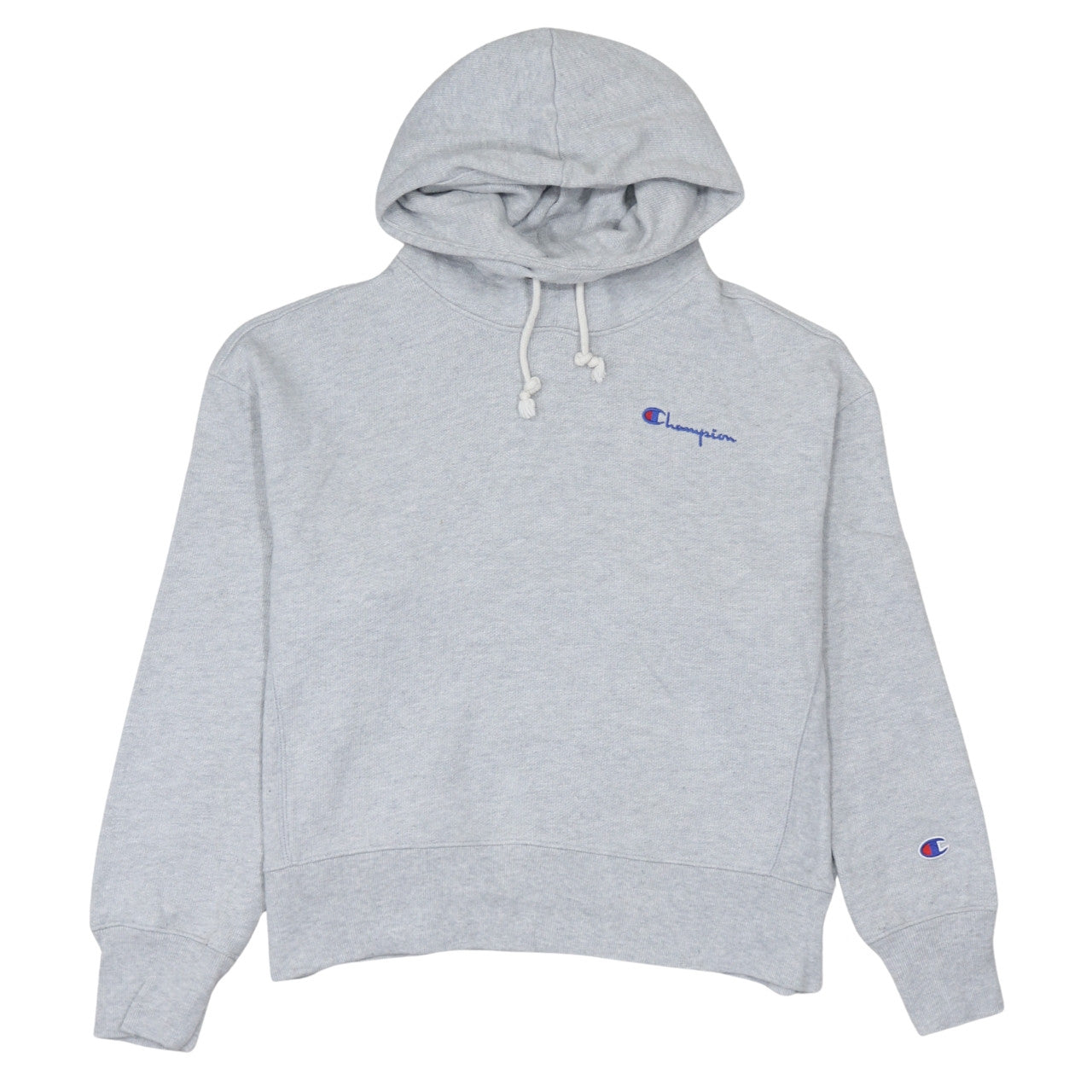 Womens UK Size S Champion Grey Pullover Hoodie