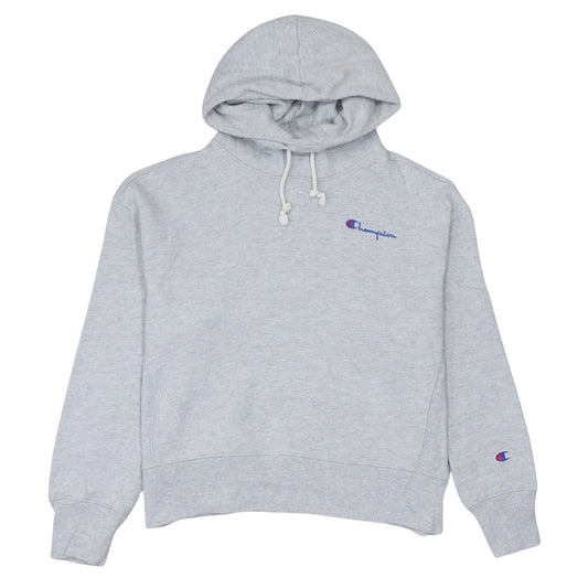 Womens UK Size S Champion Grey Pullover Hoodie