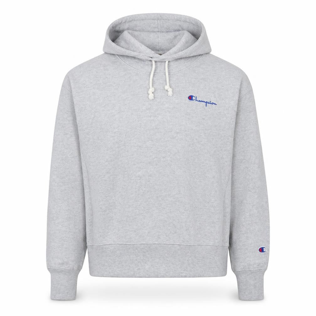 Womens UK Size S Champion Grey Pullover Hoodie