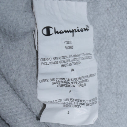 Womens UK Size S Champion Grey Pullover Hoodie