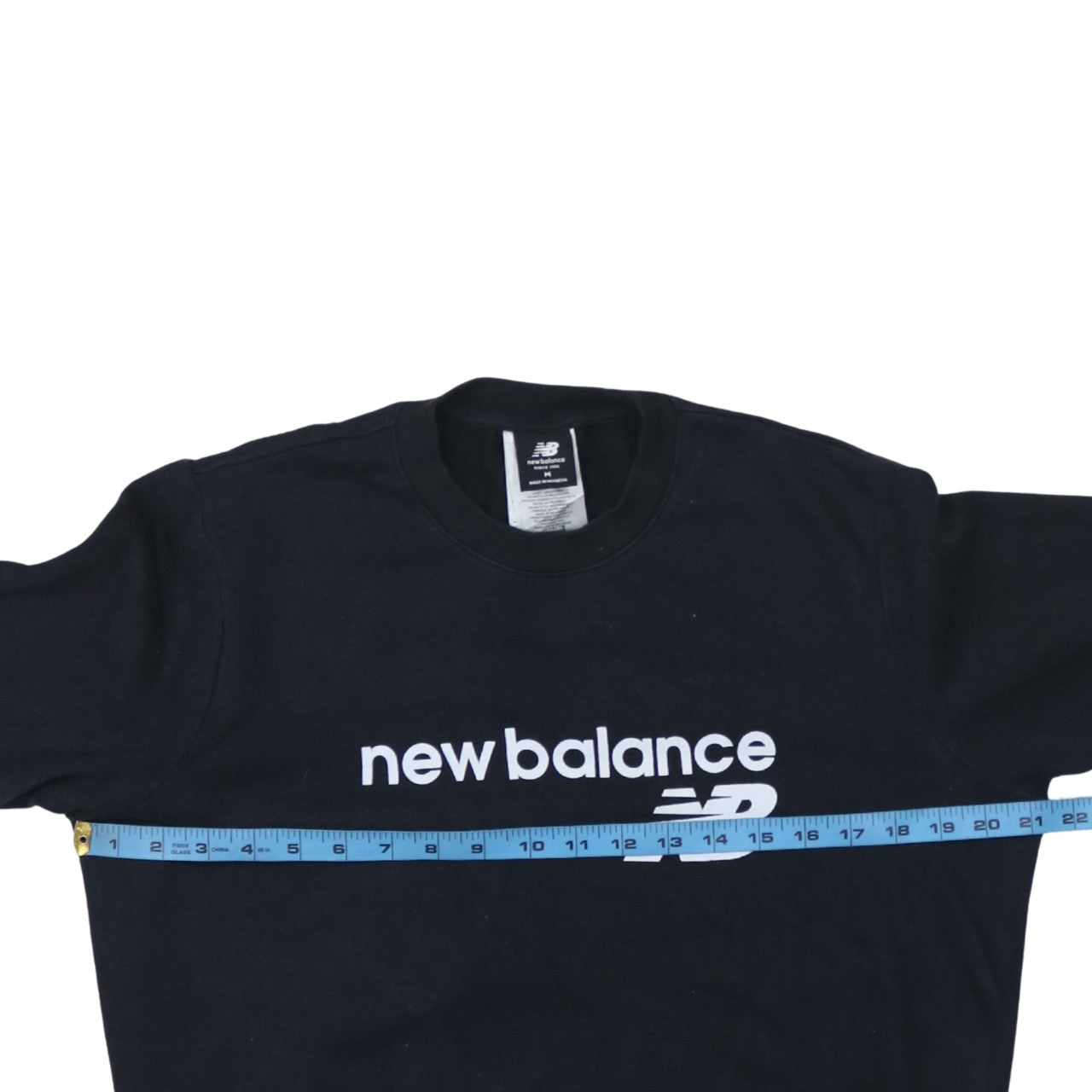 Mens UK Size M New Balance Black Pullover Sweatshirt