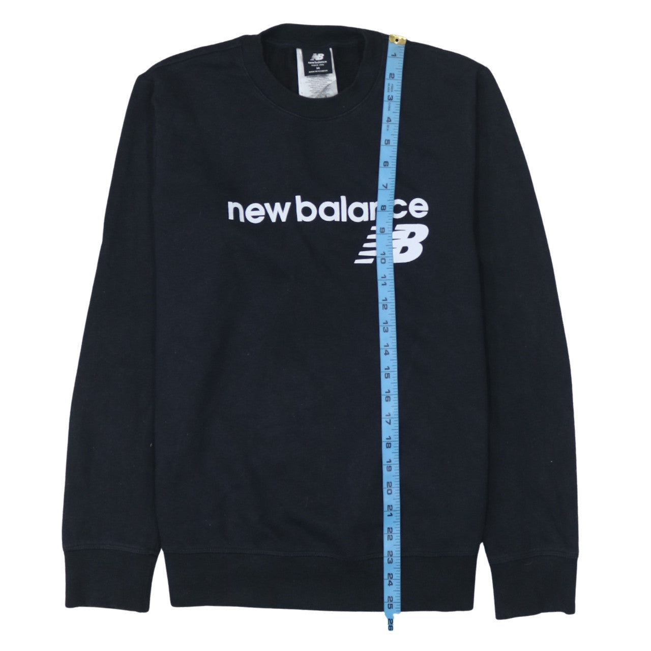 Mens UK Size M New Balance Black Pullover Sweatshirt