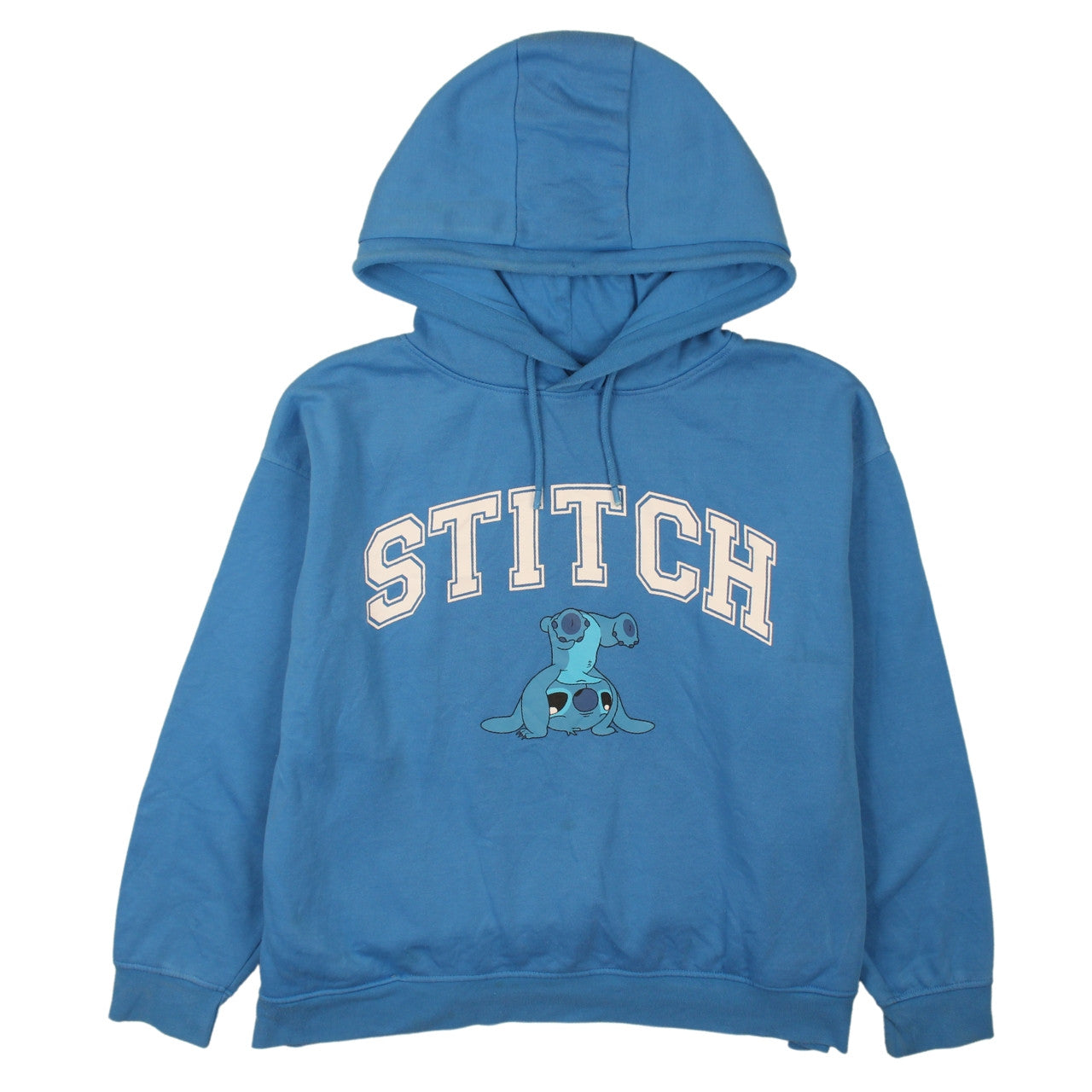 Womens UK Size XL Disney Blue Pullover Hoodie
