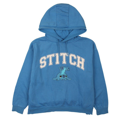 Womens UK Size XL Disney Blue Pullover Hoodie