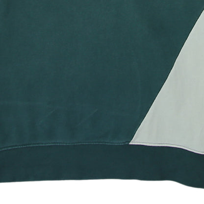 Vans Men's Green Colour Block Pullover Sweatshirt XL
