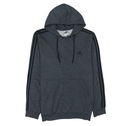 Mens UK Size XL adidas Grey Pullover Hoodie