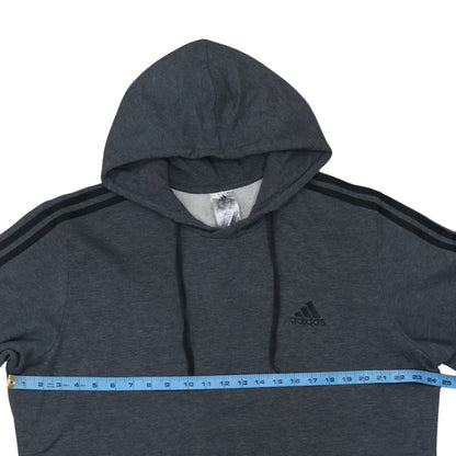 Mens UK Size XL adidas Grey Pullover Hoodie