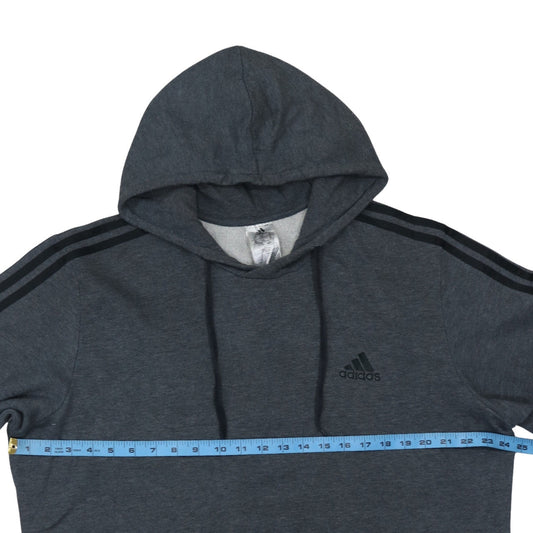 Mens UK Size XL adidas Grey Pullover Hoodie