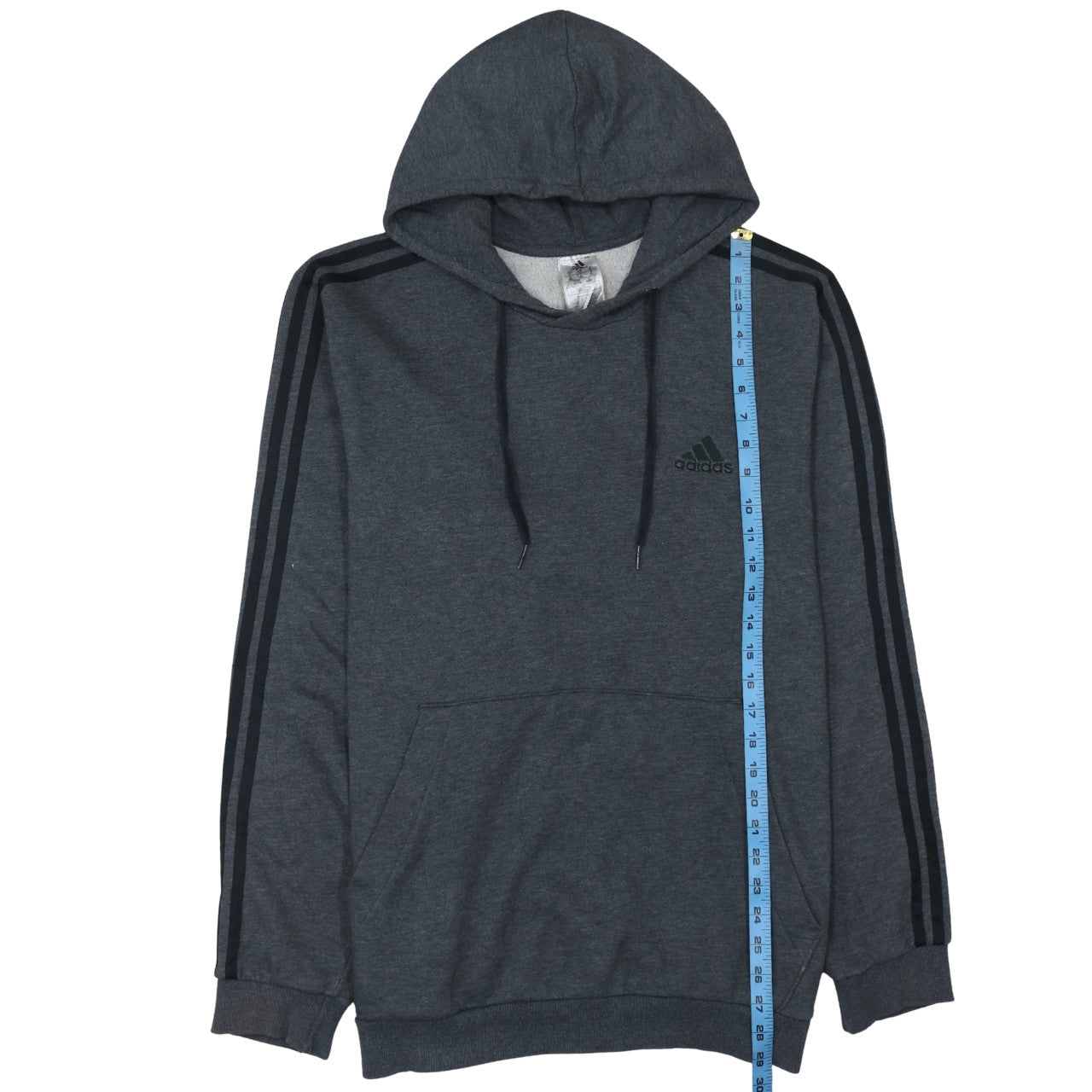Mens UK Size XL adidas Grey Pullover Hoodie
