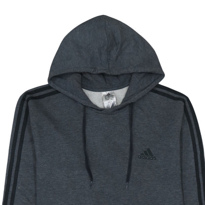 Mens UK Size XL adidas Grey Pullover Hoodie
