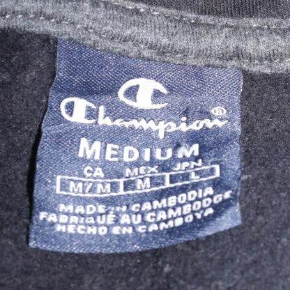 Mens UK Size M Champion Black Full Zip Hoodie