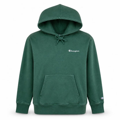Womens UK Size XS Champion Green Pullover Hoodie
