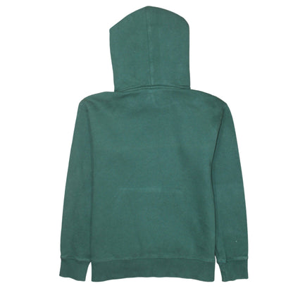 Womens UK Size XS Champion Green Pullover Hoodie