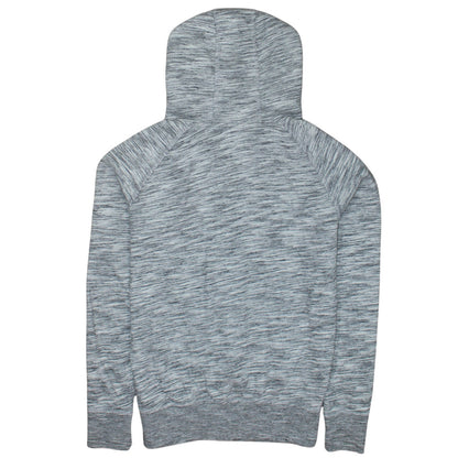 Womens UK Size 10 adidas Grey Full Zip Hoodie