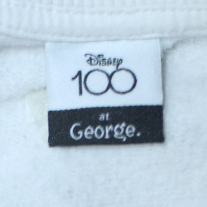 Womens UK Size 24-26 George White Pullover Sweatshirt