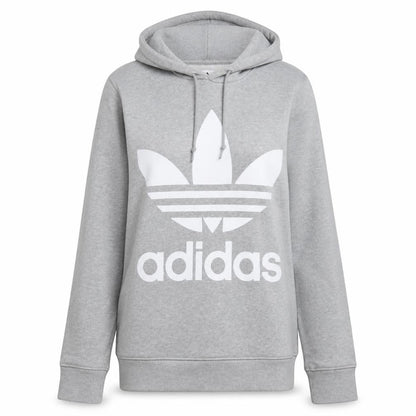 Womens UK Size 14 adidas Grey Pullover Hoodie