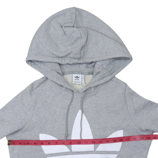 Womens UK Size 14 adidas Grey Pullover Hoodie