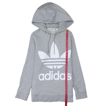 Womens UK Size 14 adidas Grey Pullover Hoodie