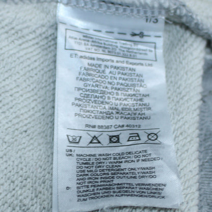 Womens UK Size 14 adidas Grey Pullover Hoodie