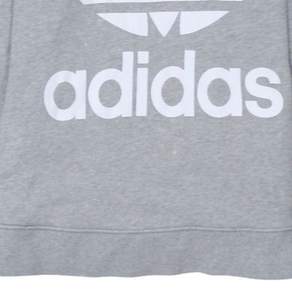 Womens UK Size 14 adidas Grey Pullover Hoodie
