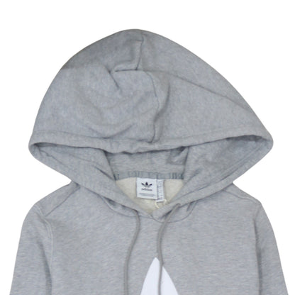 Womens UK Size 14 adidas Grey Pullover Hoodie