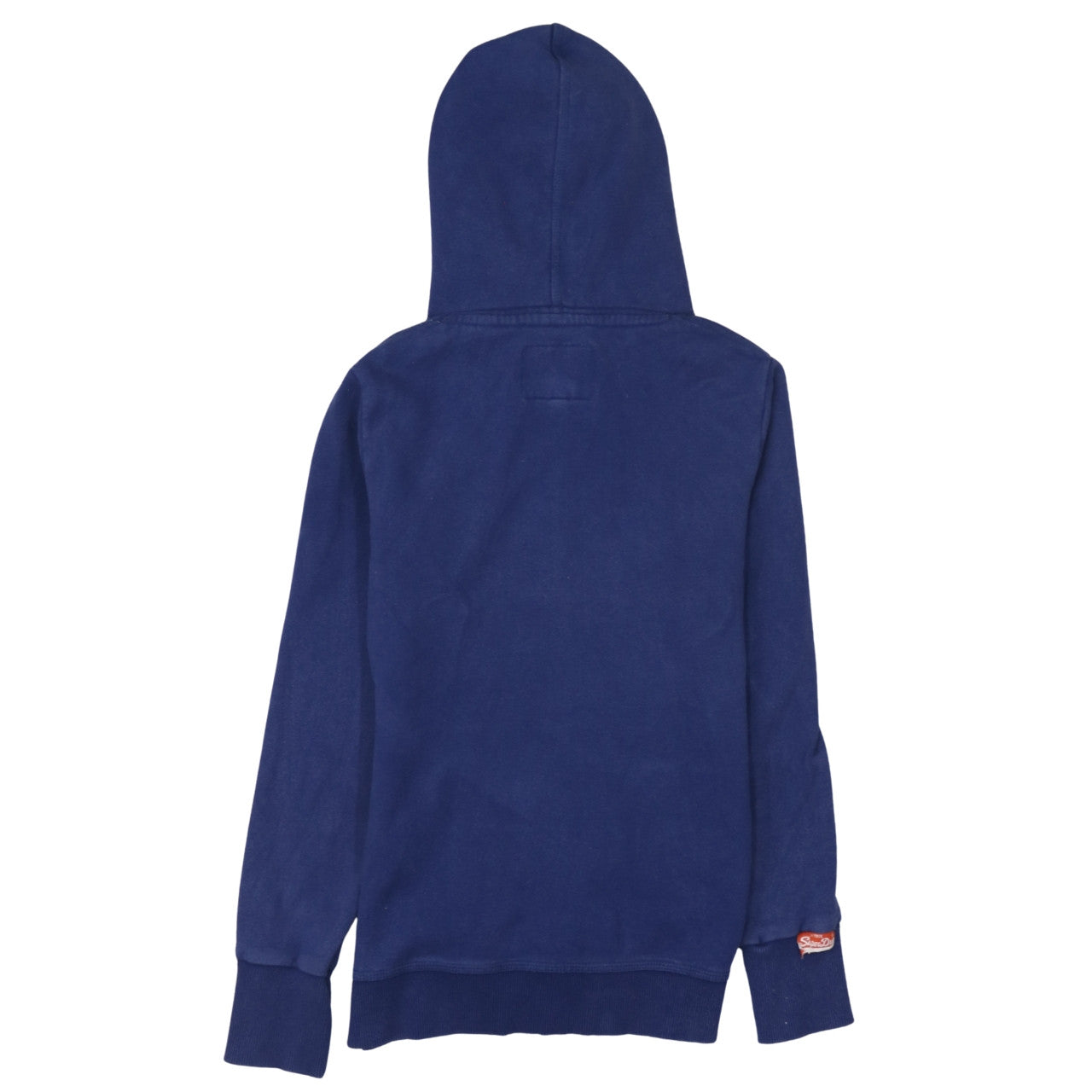 Womens UK Size S Superdry Blue Pullover Hoodie