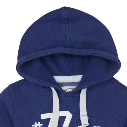 Womens UK Size S Superdry Blue Pullover Hoodie