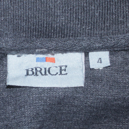Mens UK Size L BRICE Grey Henley Sweatshirt