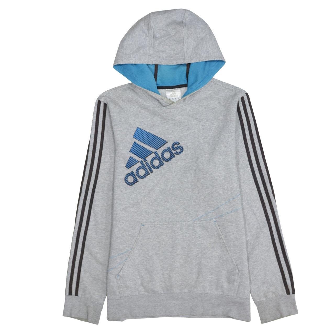Mens UK Size M adidas Grey Pullover Hoodie