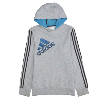 Mens UK Size M adidas Grey Pullover Hoodie