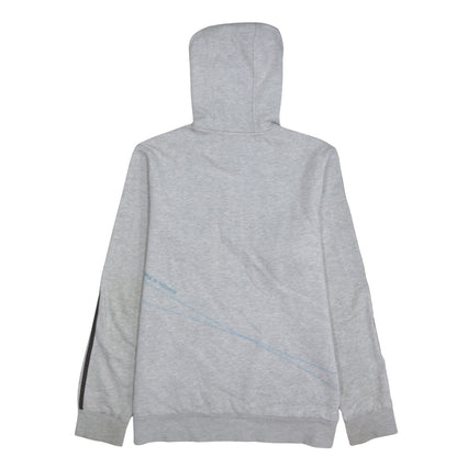 Mens UK Size M adidas Grey Pullover Hoodie