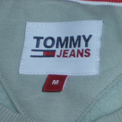Mens UK Size M Tommy Jeans Beige Pullover Sweatshirt