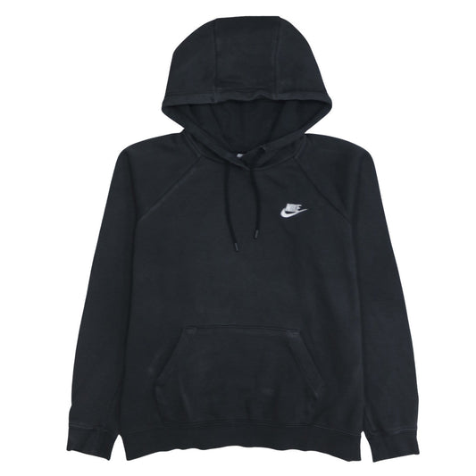 Womens UK Size M Nike Black Pullover Hoodie