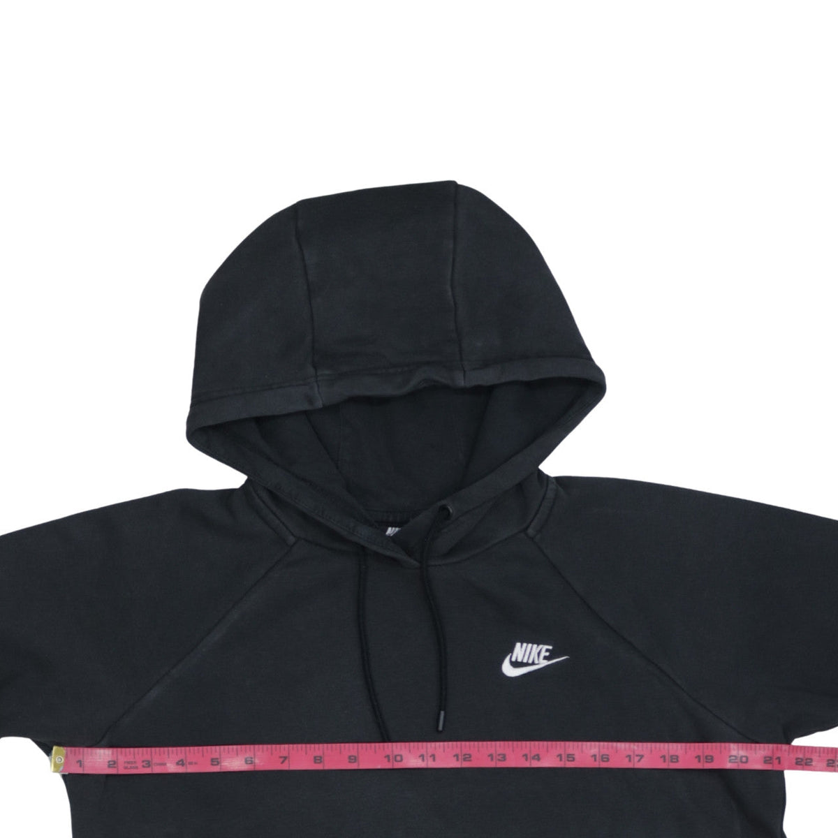 Womens UK Size M Nike Black Pullover Hoodie