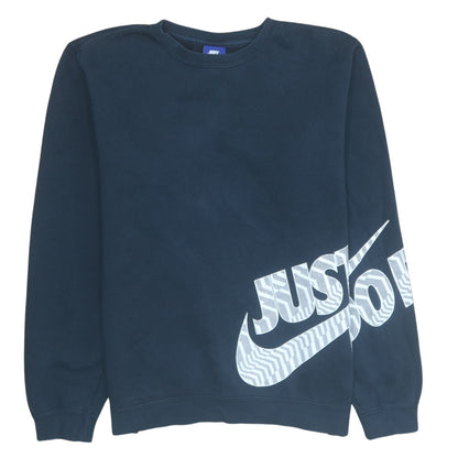 Mens UK Size M Nike Black Pullover Sweatshirt